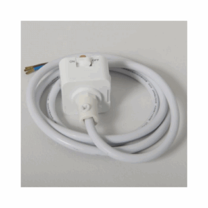 KSR Track - KSR Lighting Escala Pro Adaptor to Provide Power with 1M Cable (5 amp max) (KSR6508WH)