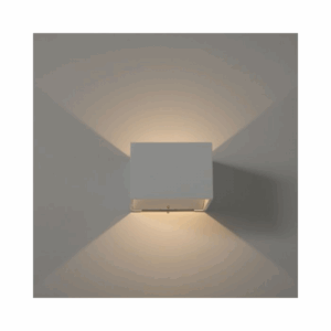 KSR Lighting Kube 5W 3000K LED Wall Light (White)