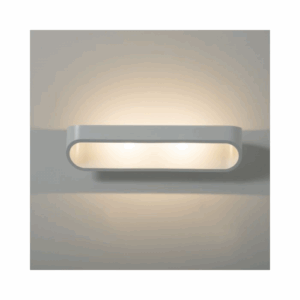 KSR Lighting Orsay 2x 5W 3000K LED Wall Light (White)