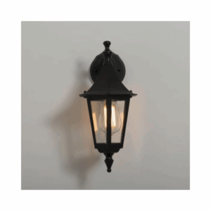 KSR Lighting Coria E27 Downwards Wall Lantern (Black)