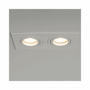 KSR Lighting Qr Pro Twin Plate White