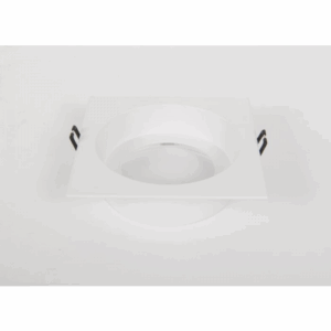 KSR Lighting Qr Pro Commercial Square Baffle Bezel White