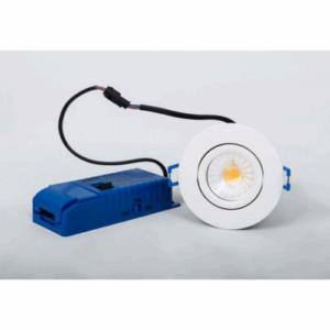 KSR Lighting Qr Select Tilt 4cct Led Ip65 Tiltable Emergency Downlight