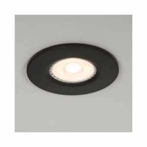 KSR Lighting Firebreak Qr Gu10 Ip20 Black Bezel