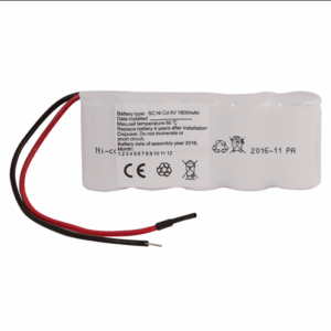 Replacement Batteries - ESP EM Ni-Cd 6V 1800mAh Battery (EMBAT6V1800)