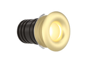 ALL LED Brushed Brass Bezel for Micro Marker Light