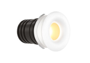 ALL LED Micro 1W IP44 Marker Light White/Aluminium - ALL LED, 3000K Warm White, White
