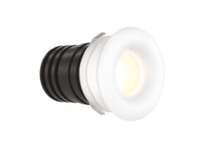 ALL LED Micro 1W IP44 Marker Light White/Aluminium - ALL LED, 4000K Cool White, White
