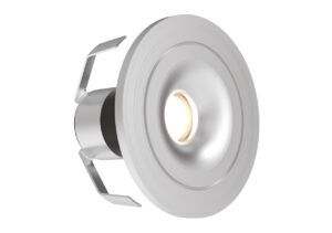 ALL LED Mini 1W IP44 Marker Light White/Aluminium - ALL LED, 4000K Cool White, Aluminium