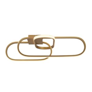 Ceiling Lighting - Searchlight Clip Flush Gold Metal (61774GO)