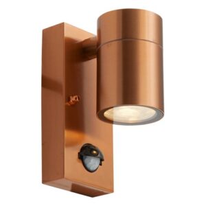 Ansell Acero Directional Wall Light PIR Copper