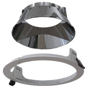 Ansell Comfort EVO Reflector and Trim Polished Chrome