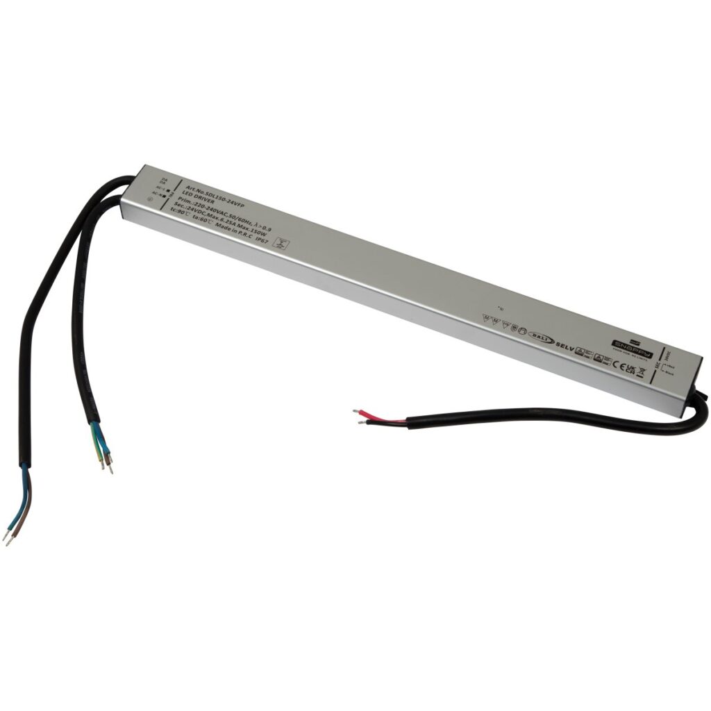 Ansell 150W 24V Constant Voltage IP67 DALI Dimmable Driver - Direct ...