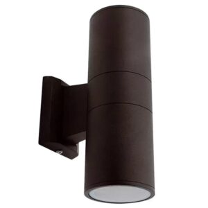 Wall Lighting - Ansell Duo Midi Bi-Directional GU10 Black (ADM50GU10)