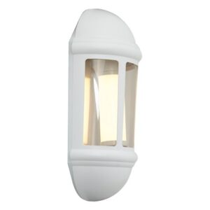 Ansell Latina Half Lantern Photocell White