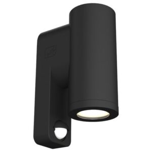 Ansell Reef S Directional Wall Light PIR Black