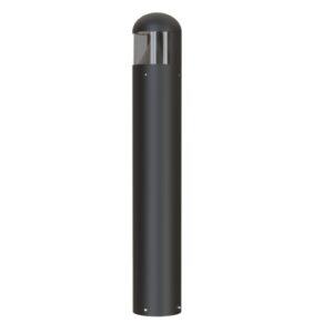 Ansell Tauro Bollard Half Shield Black