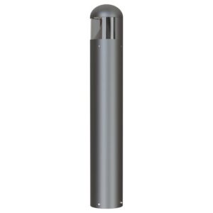 Ansell Tauro Bollard Half Shield Silver Grey