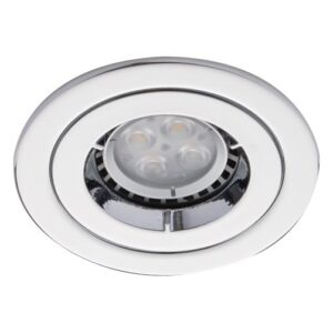 Ansell Twistlock GU10 IP65 Downlight Chrome