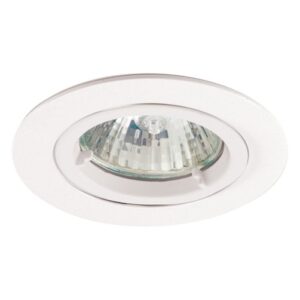 Ansell Twistlock GU10 Die-Cast Downlight Matt White
