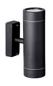 Up & Down Lights - Robus Tralee 2X35W GU10 Up/Down Wall Light IP44 Dark Grey Double (R235-25)