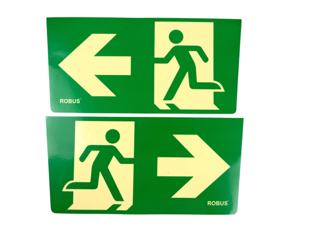 Robus 1Pc Left And 1Pc Right Running Man Legend Stickers For R8Mledde ...