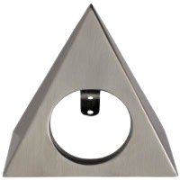 Robus Triangular Shell Accessory For Commodore Cabinet Light Brushed Chrome