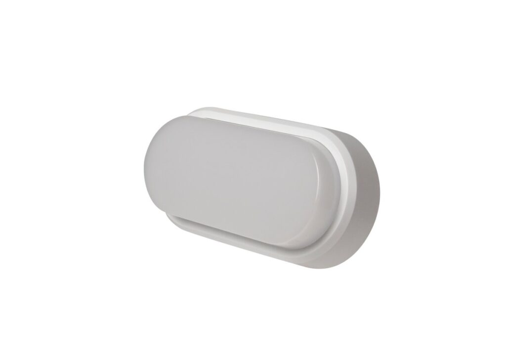 Robus Ohio 12W IP54 Oval Bulkhead 3000K C/W White And Black Trims ...