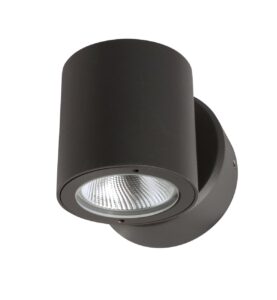 Up & Down Lights - Robus Miniera 1X4W Led Wall Light IP54 3000K Single Die-Cast Aluminium Black (RMN0430-04)