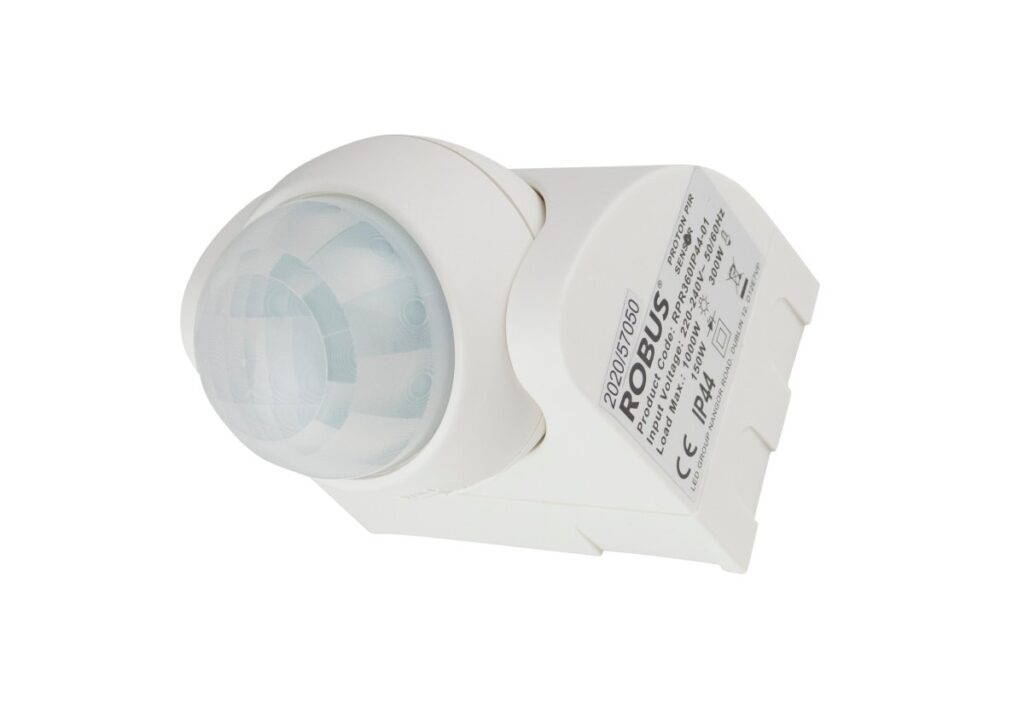 Robus Proton 360 Degree Wall Or Ceiling Mount Pir IP54 White - Direct ...