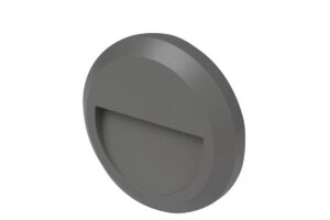 Robus Twilight 2W Led Circular Wall Light IP65 Grey 3000K