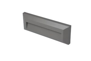 Robus Twilight 2W Led Rectangular Wall Light IP65 Grey 3000K