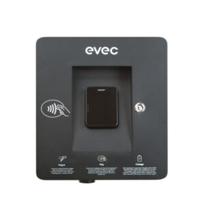 7kW / 22kW Commercial Chargers - Evec Pillar Payment Terminal with Light Sensing Controller and PAYTER (PAY-TWR)
