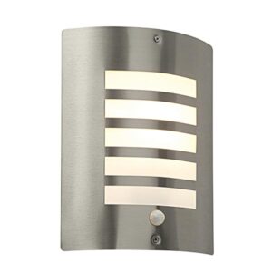 Saxby Lighting - Saxby Bianco PIR 1lt wall IP44 15W (ST031FPIR)