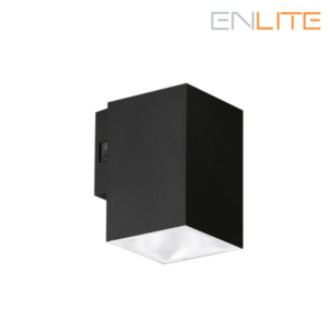 Up & Down Lights - Aurora Enlite 5W Upto 510lm 3000K/4000K/6500K Up or Down Squared Coastal Wall Light (WL8/CS)