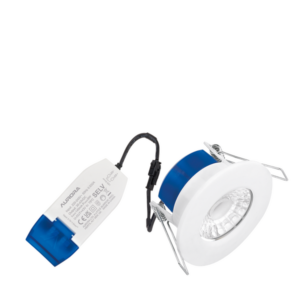 Integrated Downlights - Aurora Fixed R6 Fire Rated 6W 620lm 4000K Downlight Remote Driver (AU-R6/40)