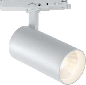 Knightsbridge Three Circuit - Knightsbridge Atlas 230V 3-Circuit Track IP20 24W LED Spotlight 3000K White (AT24W)
