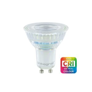 GU10 Lamps - Integral Real Colour Gu10 Bulb 400Lm 4W 3000K Dimmable 36 Beam Cri95 (ILGU10DD142)