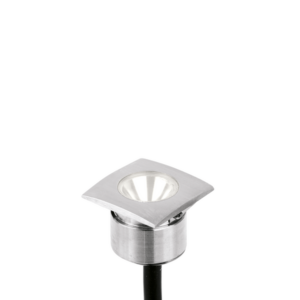 Deck & Marker - Aurora IP68 M-Lite 1W 90lm 4000K 316 Stainless Steel Square Marker Light (EN-WU682BS/40)