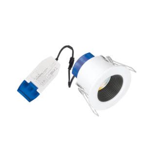 Integrated Downlights - Aurora Baffled R6 CWS Fire Rated Upto 560lm 4W/6W/8W 3000K/4000K/5700K Remote Driver (AU-R6CWSBF)