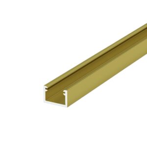 Arc LED - ARC-MIC 2 Metre 11x7mm Micro Aluminium LED Profile - Gold (ARC-MIC-GOLD)