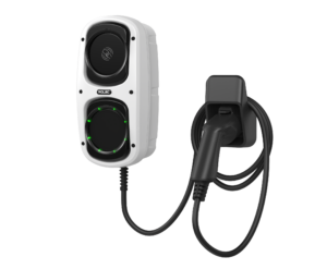 Car Chargers - Rolec WallPod Smart EV Charger up to 7.4kW Type 2 5m Tethered White (ROLEC4140W)