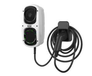 Car Chargers - Rolec WallPod Smart EV Charger up to 7.4kW Type 2 10m Tethered White (ROLEC4145W)