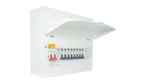 Pre Populated Enclosures - Timeguard 14M 11W Main Switch+1MSPD+8RCBO+3Blanks (TX1014)
