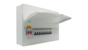 Pre Populated Enclosures - Timeguard 18M 15W Main Switch+1MSPD+10RCBO+5Blank (TX1018)