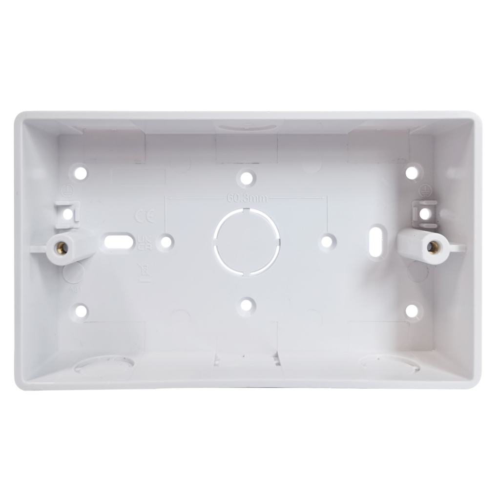 Thrion 2G 47mm PVC Surface Box - Direct Trade Supplies