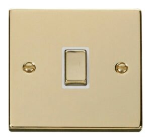 Click Scolmore - Click Deco 20A 1 Gang Dp Ingot Switch White (VPBR722WH)
