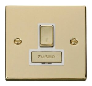 Click Scolmore - Click Deco 13A Fused Ingot Switched Connection Unit White (VPBR751WH)