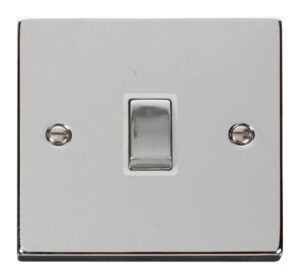Click Scolmore - Click Deco 20A 1 Gang Dp Ingot Switch White (VPCH722WH)