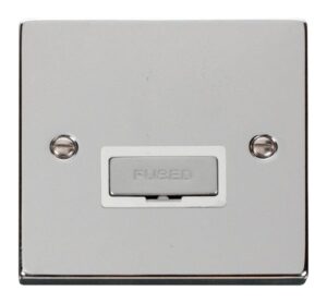 Click Scolmore - Click Deco 13A Fused Ingot Connection Unit White (VPCH750WH)